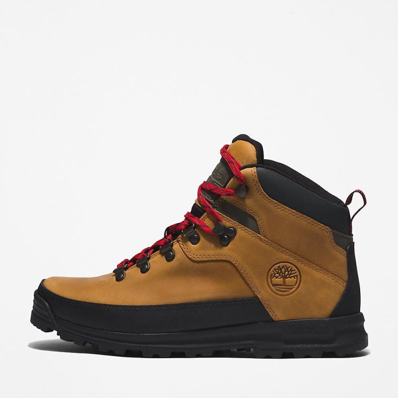 Timberland World Hiker Hiking Boot for Men in Yellow