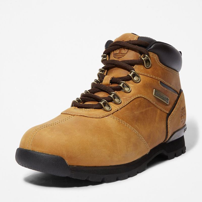 Timberland Splitrock Nubuck Mid Hiker for Men in Yellow