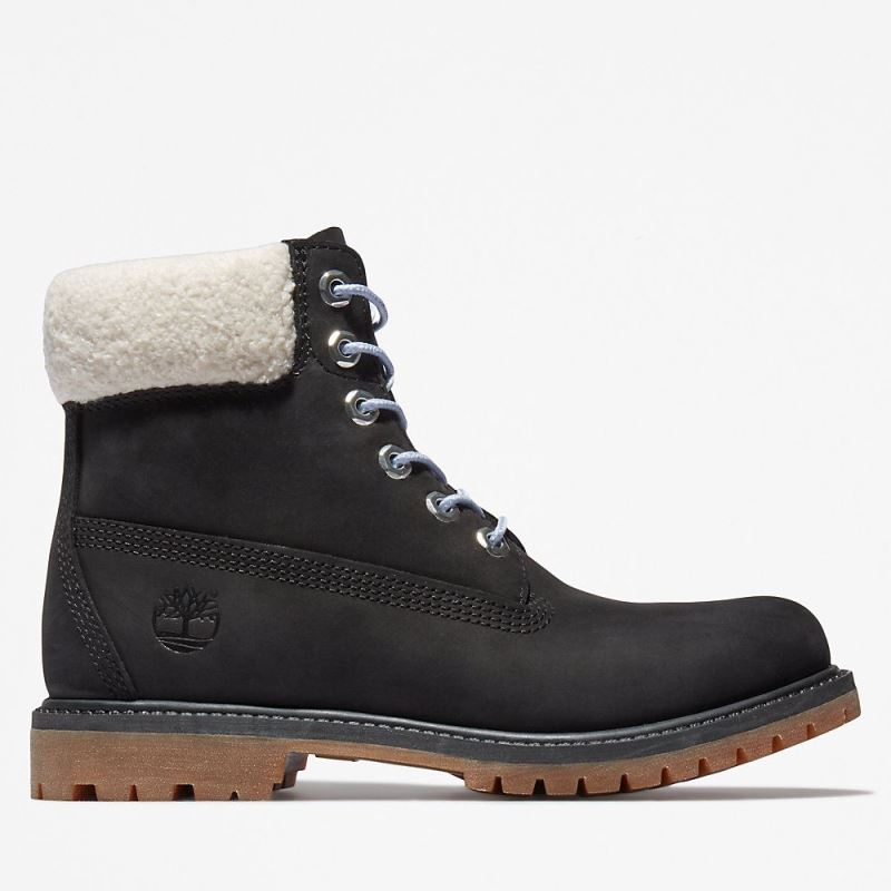 Timberland Premium 6 Inch Winter Boot for Women in Black