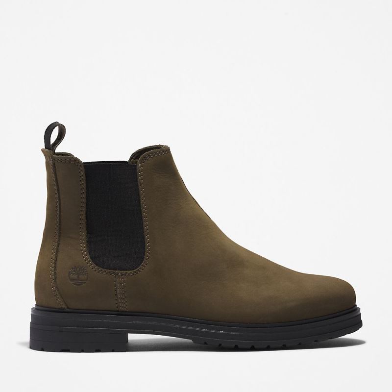 Timberland Hannover Hill Chelsea Boot for Women in Green