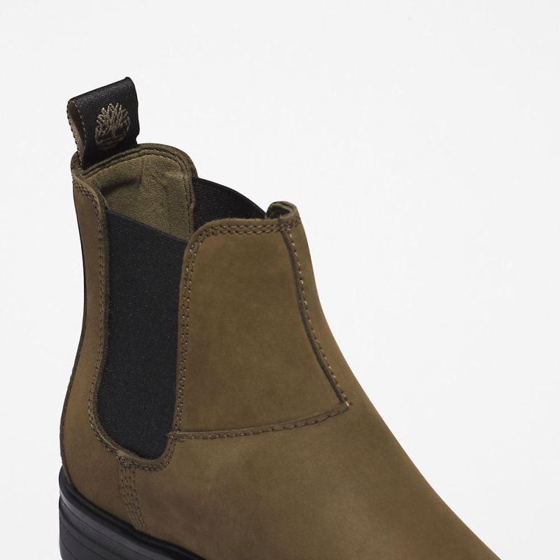 Timberland Hannover Hill Chelsea Boot for Women in Green