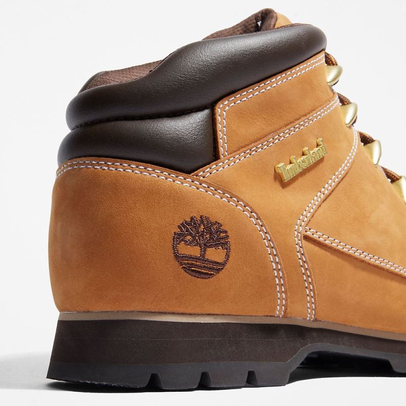 Timberland Euro Sprint Hiker for Men in Yellow Nubuck