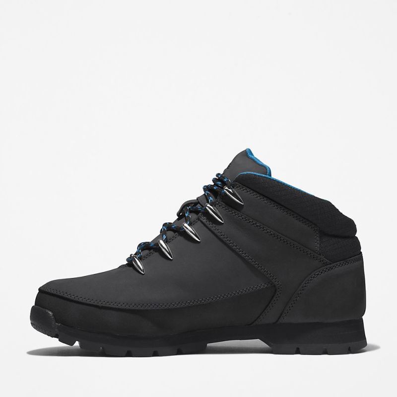 Timberland Euro Sprint Hiker for Men in Black/Blue