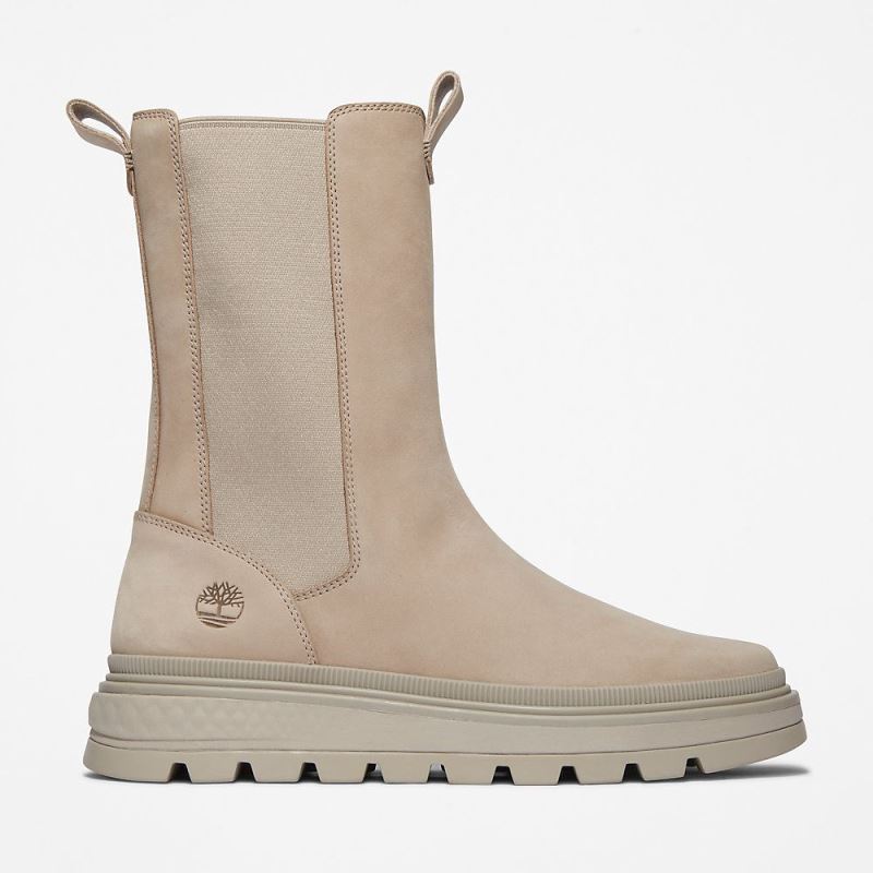 Timberland Ray City GreenStride? Combat Chelsea Boot for Women in Beige