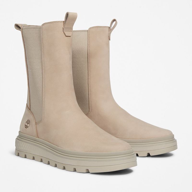 Timberland Ray City GreenStride? Combat Chelsea Boot for Women in Beige