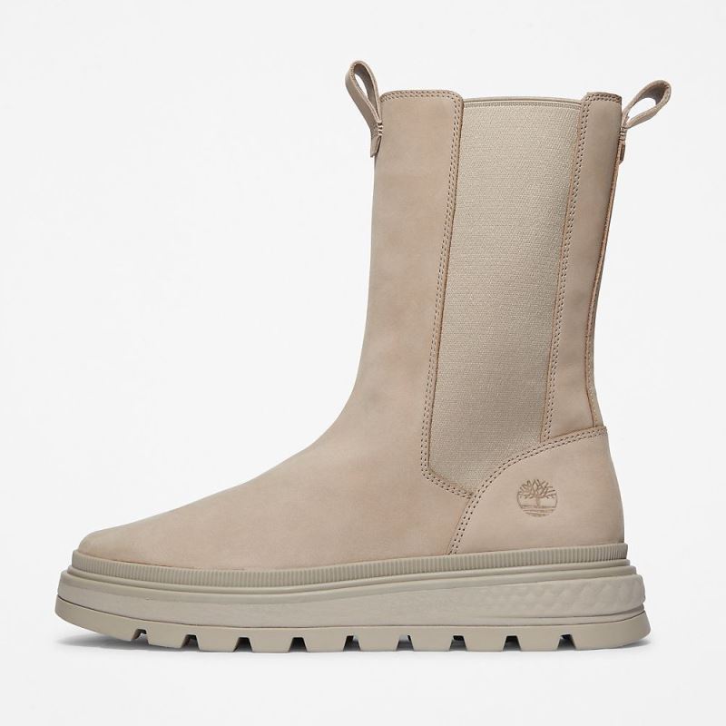 Timberland Ray City GreenStride? Combat Chelsea Boot for Women in Beige