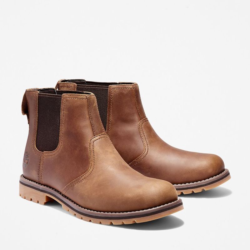 Timberland Larchmont Chelsea Boot for Men in Brown