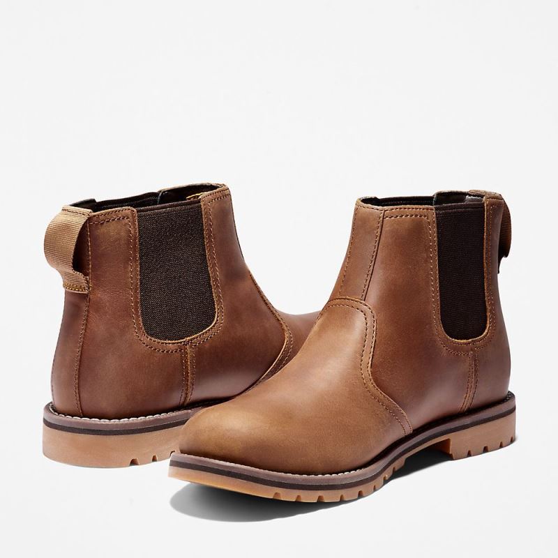 Timberland Larchmont Chelsea Boot for Men in Brown