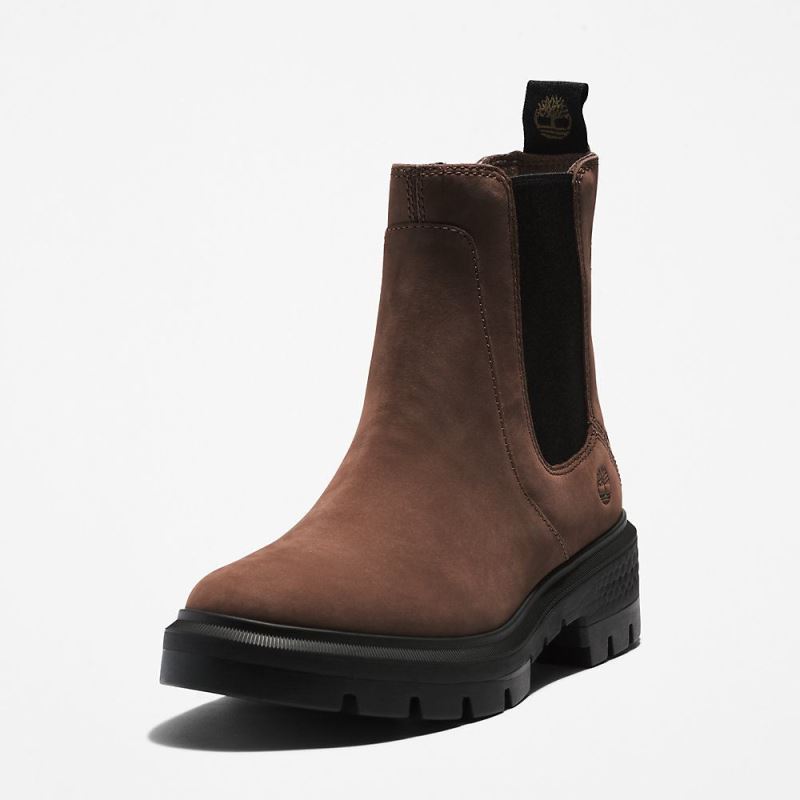 Timberland Cortina Valley Chelsea Boot for Women in Dark Brown