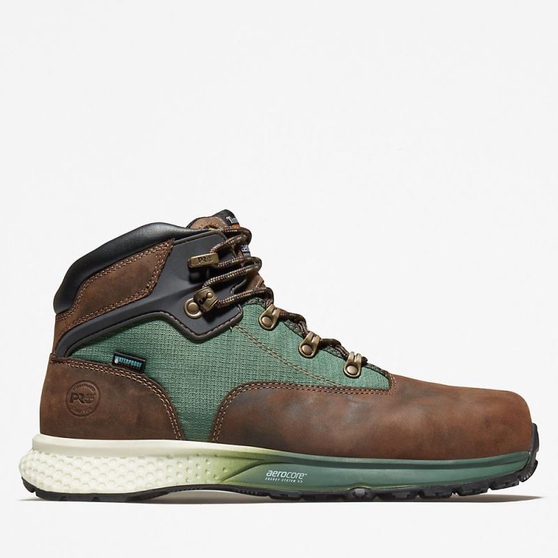 Timberland Timberland PRO? Euro Hiker Work Boot for Men in Brown