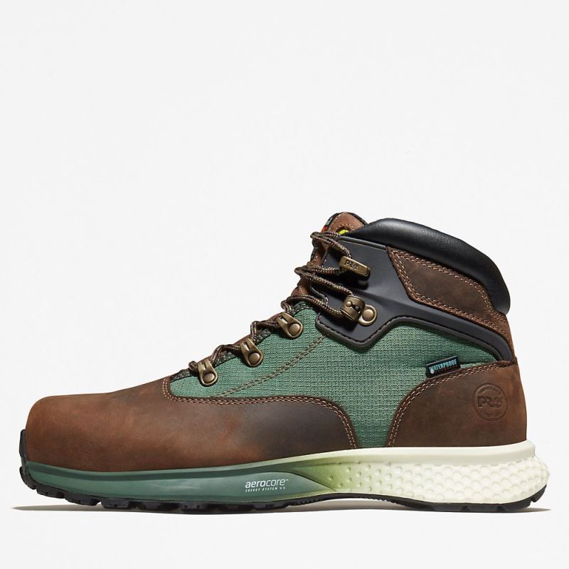 Timberland Timberland PRO? Euro Hiker Work Boot for Men in Brown