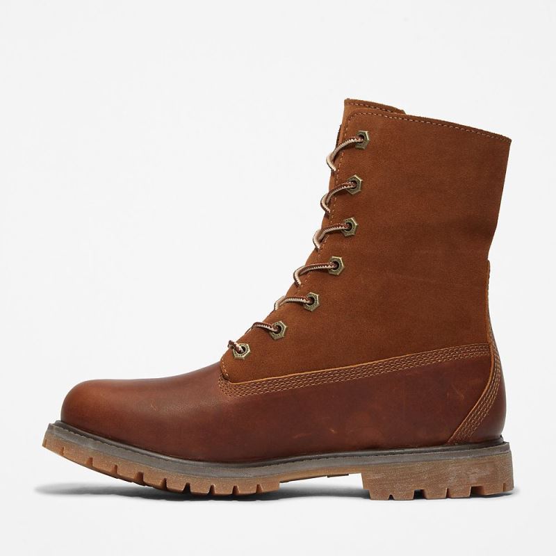 Timberland Authentic Fold-over Boot for Women in Brown