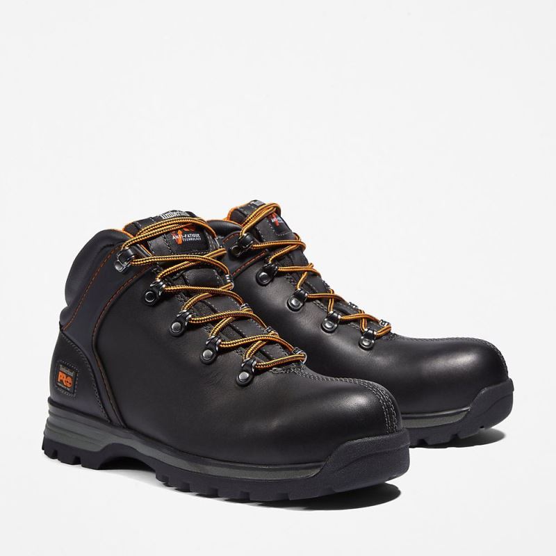 Timberland Splitrock XT Comp-Toe Work Boot for Men in Black