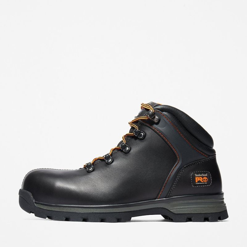 Timberland Splitrock XT Comp-Toe Work Boot for Men in Black