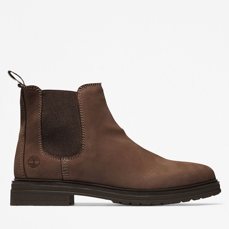 Timberland Hannover Hill Chelsea Boot for Women in Dark Brown