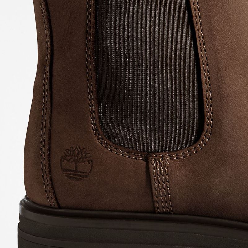 Timberland Hannover Hill Chelsea Boot for Women in Dark Brown