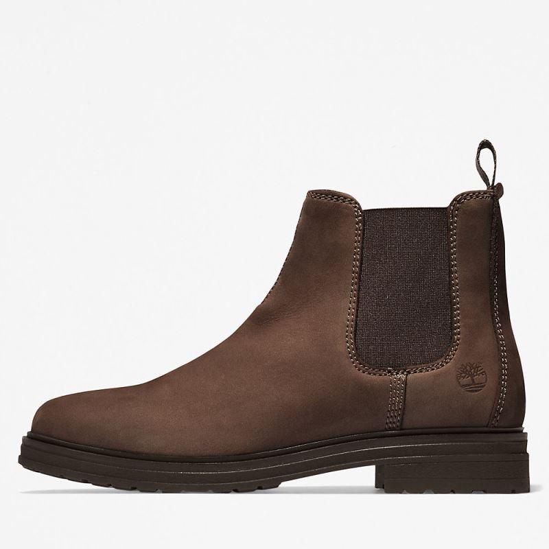 Timberland Hannover Hill Chelsea Boot for Women in Dark Brown