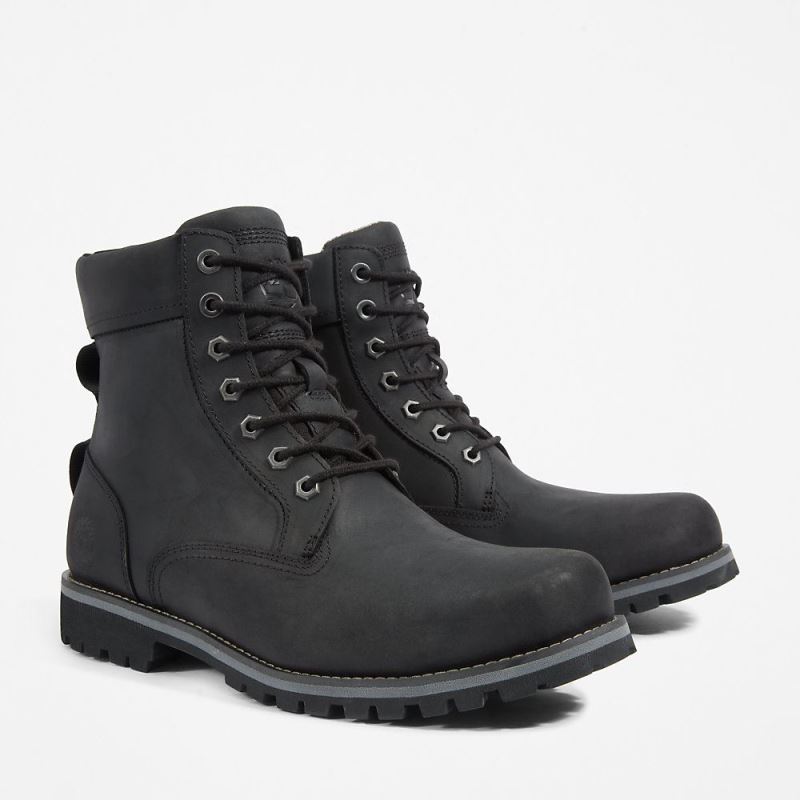 Timberland Rugged Waterproof II 6 Inch Boot for Men in Black