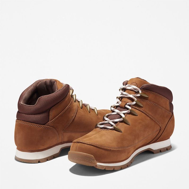 Timberland Euro Sprint Mid Hiker for Men in Light Brown