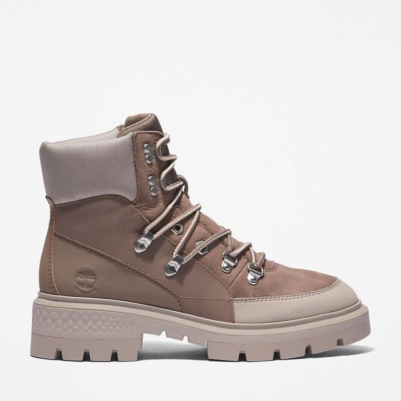 Timberland Cortina Valley Waterproof Hiking Boot for Women in Beige