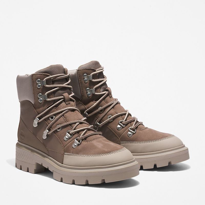 Timberland Cortina Valley Waterproof Hiking Boot for Women in Beige