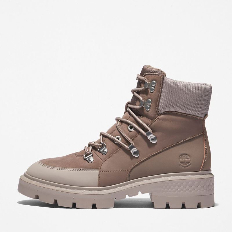 Timberland Cortina Valley Waterproof Hiking Boot for Women in Beige