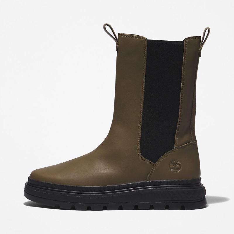 Timberland Ray City GreenStride? Combat Chelsea Boot for Women in Green