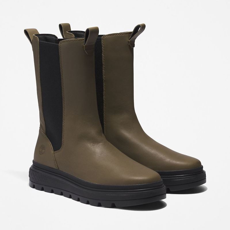 Timberland Ray City GreenStride? Combat Chelsea Boot for Women in Green