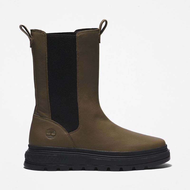 Timberland Ray City GreenStride? Combat Chelsea Boot for Women in Green