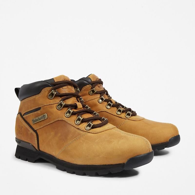 Timberland Splitrock Nubuck Mid Hiker for Men in Yellow