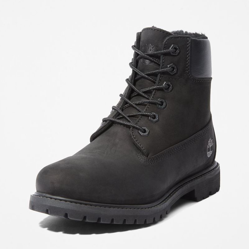 Timberland Premium 6 Inch Boot for Women in Black