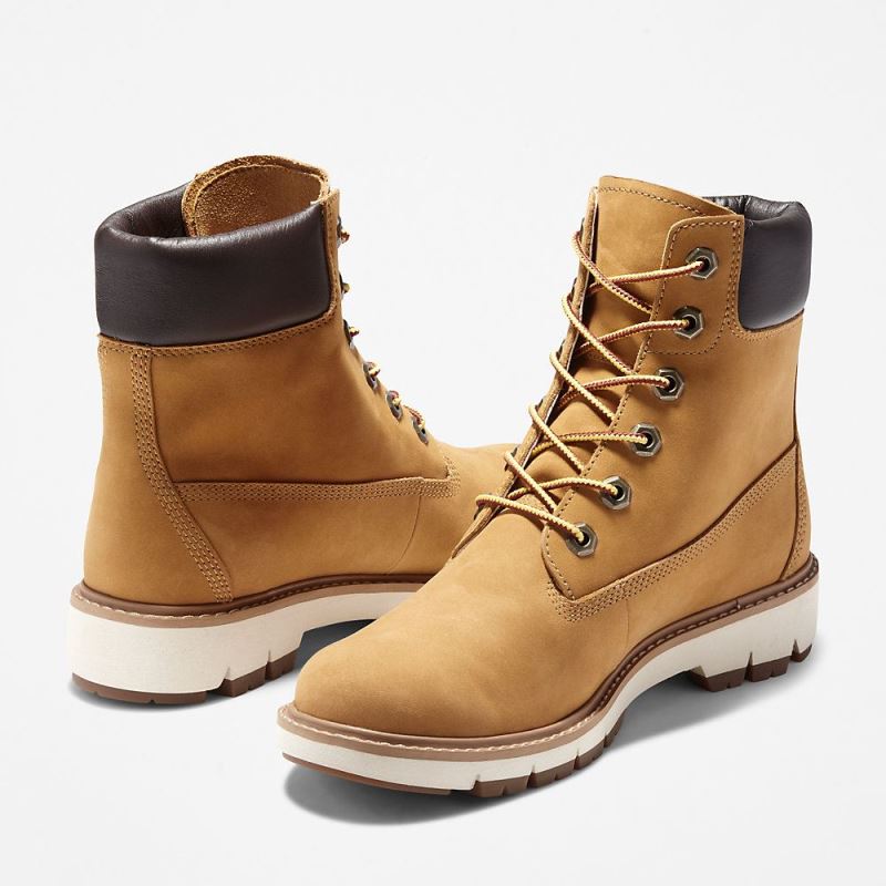 Timberland Lucia Way 6 Inch Boot for Women in Yellow