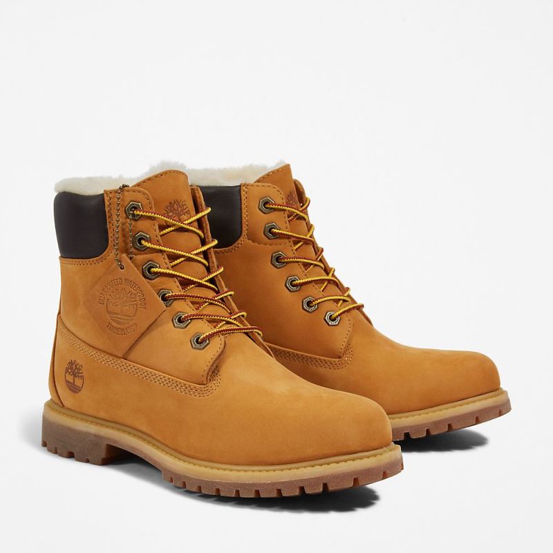 Timberland Premium 6 Inch Boot for Women in Yellow