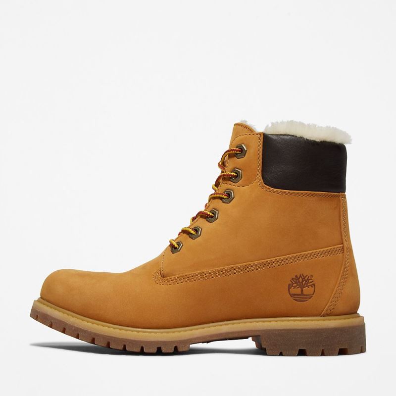 Timberland Premium 6 Inch Boot for Women in Yellow