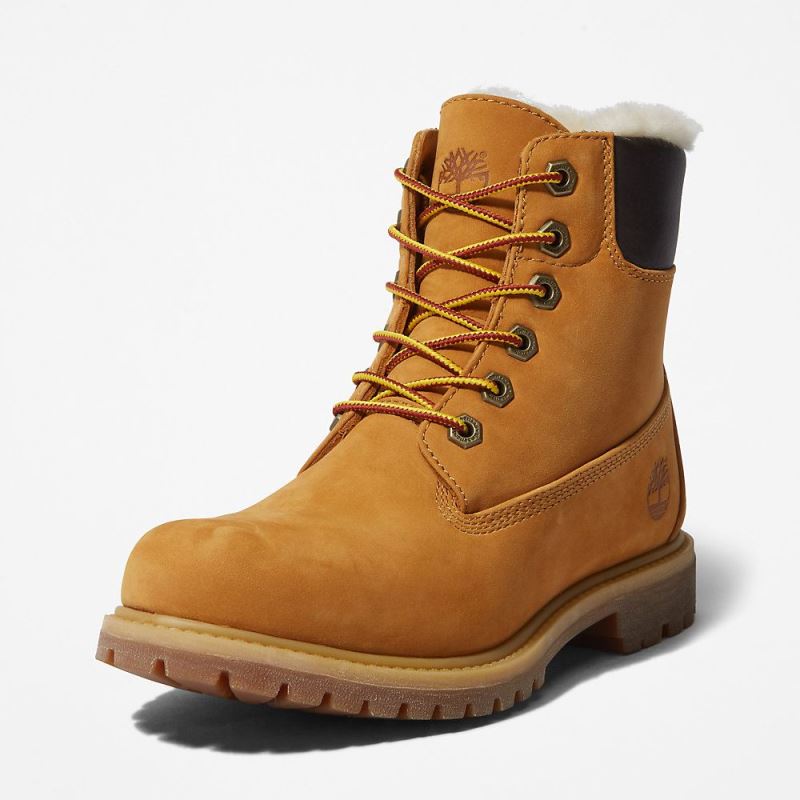 Timberland Premium 6 Inch Boot for Women in Yellow