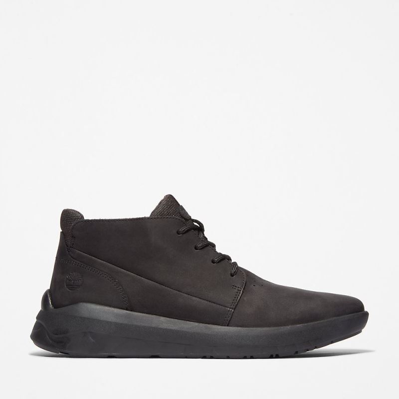 Timberland Bradstreet Ultra Chukka Boot for Men in Monochrome Black