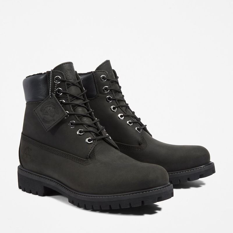 Timberland Premium Warm-lined 6 Inch Boot for Men in Black