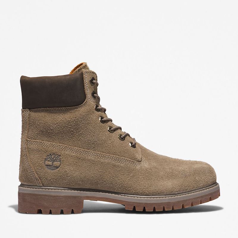 Timberland Premium 6 Inch Boot for Men in Beige