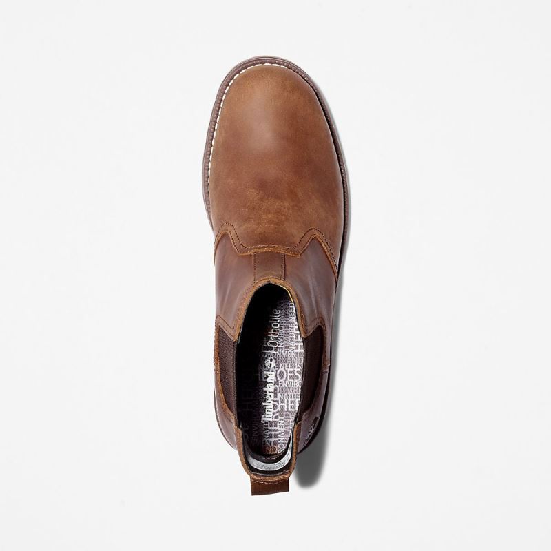 Timberland Larchmont Chelsea Boot for Men in Brown