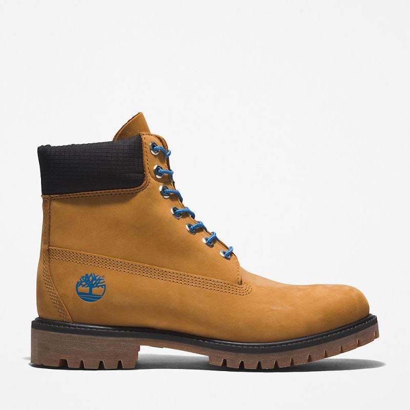 Timberland Timberland Premium? 6 Inch Boot for Men in Yellow/Blue