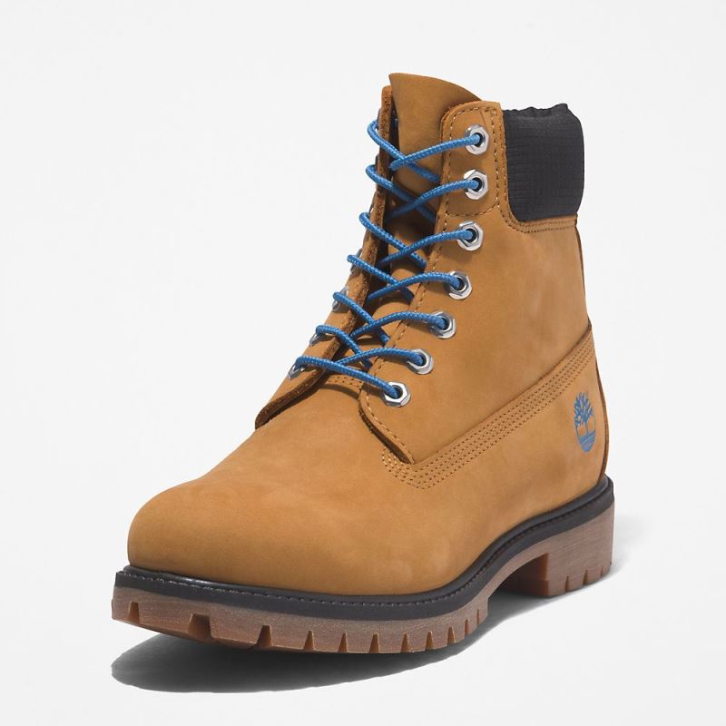 Timberland Timberland Premium? 6 Inch Boot for Men in Yellow/Blue