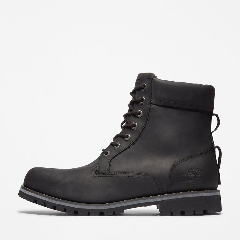 Timberland Rugged Waterproof II 6 Inch Boot for Men in Black