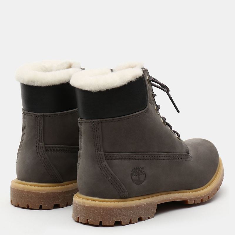 Timberland Premium 6 Inch Boot for Women in Grey