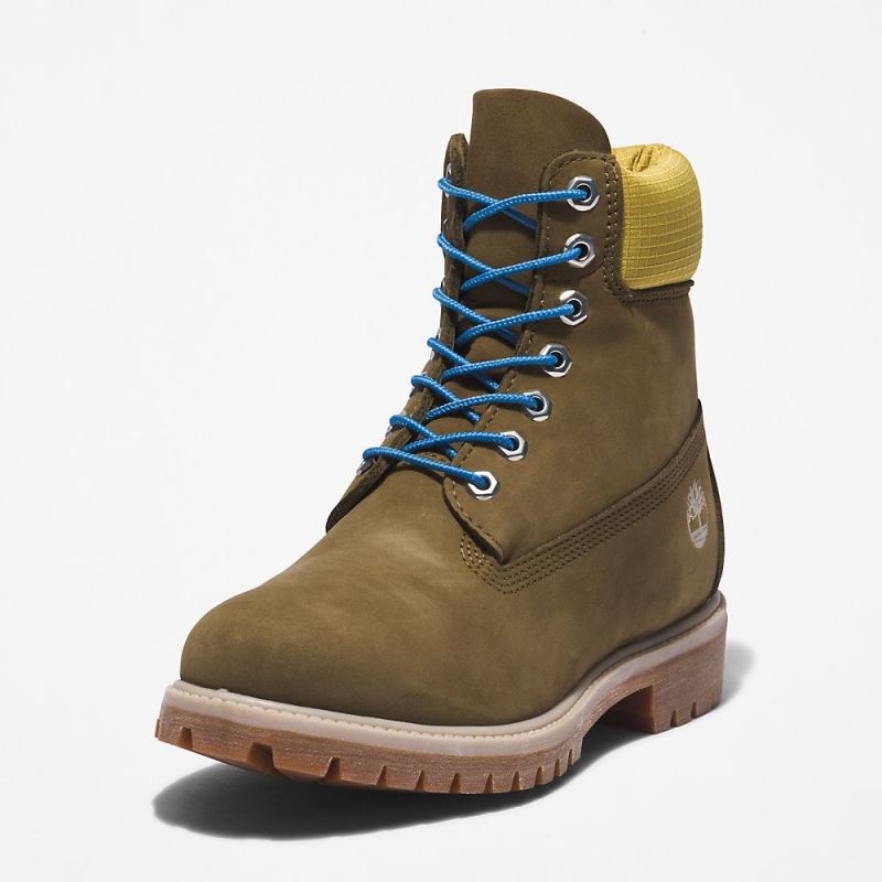 Timberland Timberland Premium? 6 Inch Boot for Men in Green/Blue