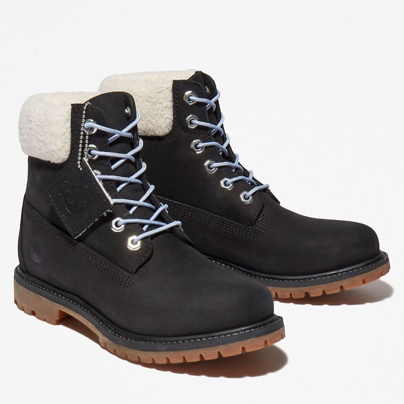 Timberland Premium 6 Inch Winter Boot for Women in Black