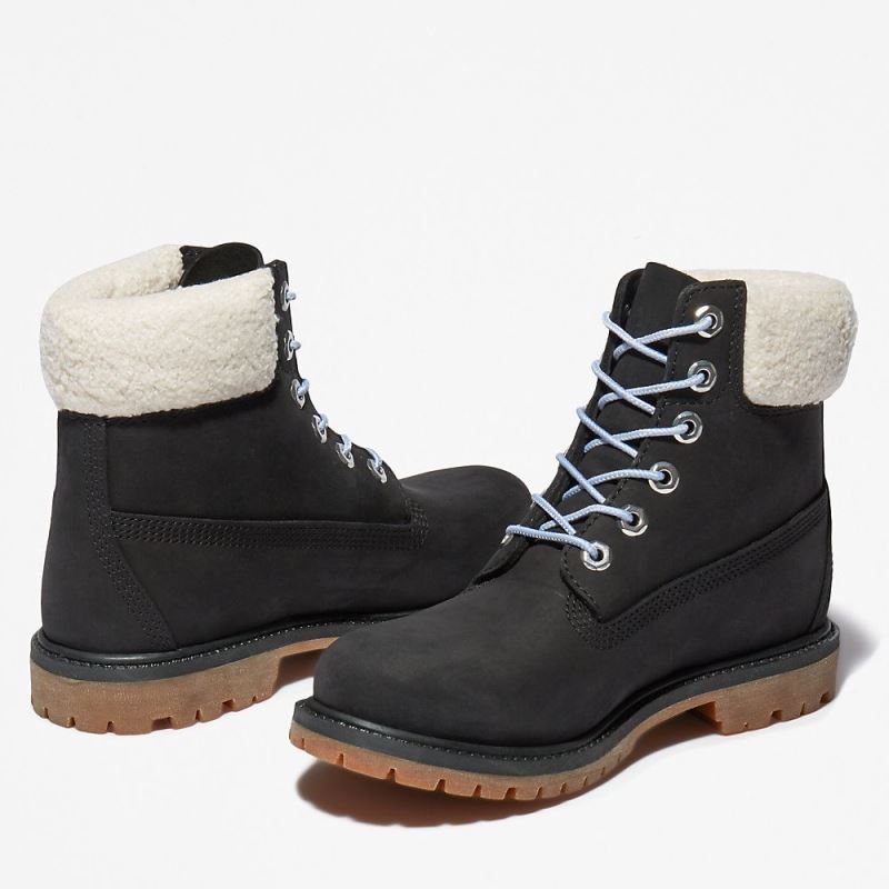 Timberland Premium 6 Inch Winter Boot for Women in Black