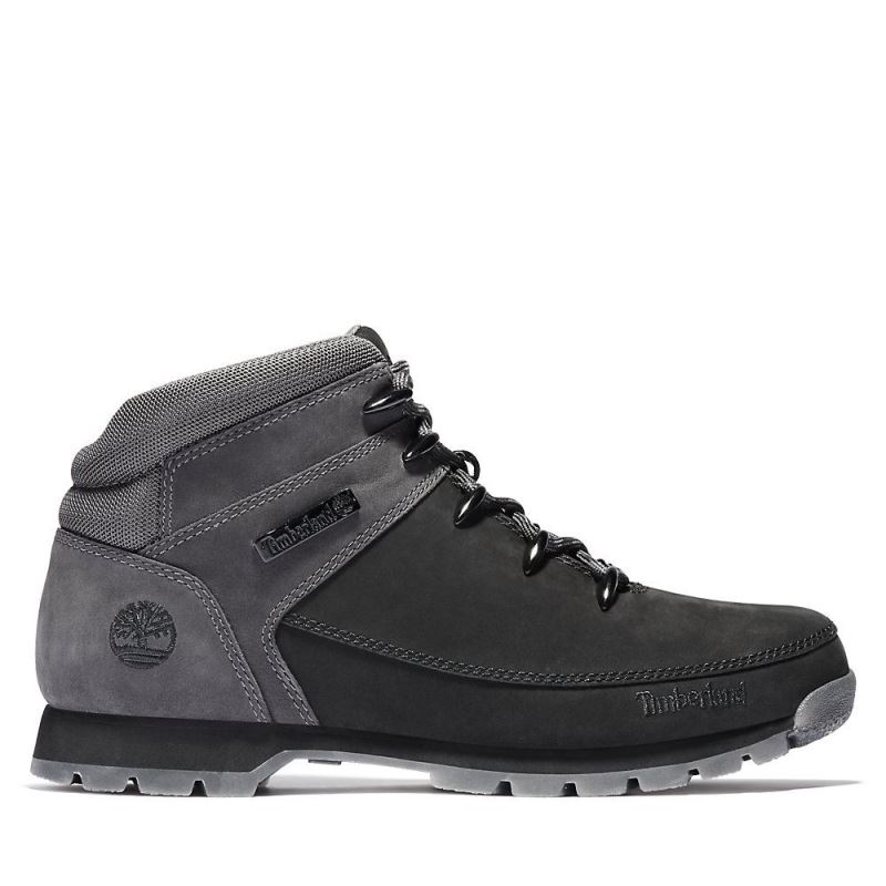 Timberland Euro Sprint Hiker for Men in Black/Grey