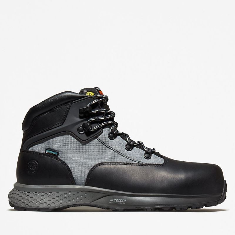 Timberland Timberland PRO? Euro Hiker Work Boot for Men in Black