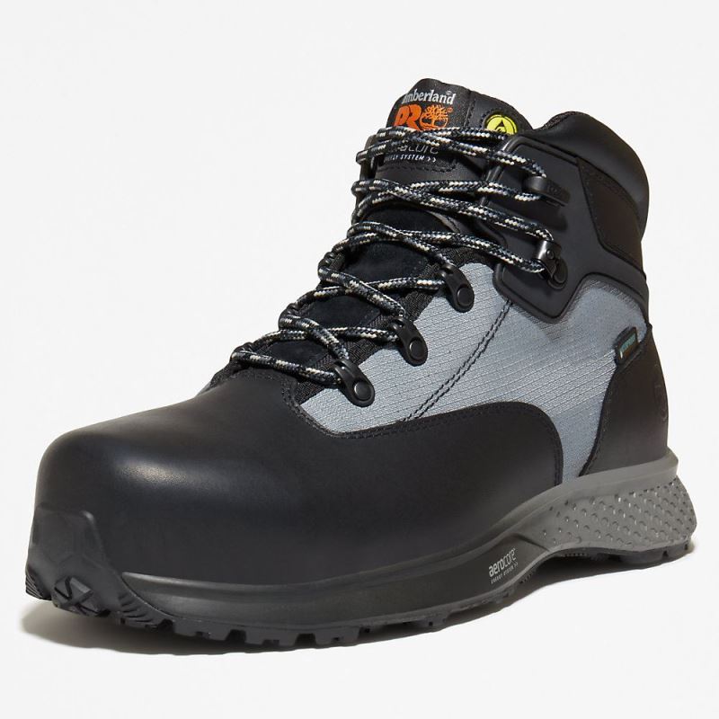 Timberland Timberland PRO? Euro Hiker Work Boot for Men in Black