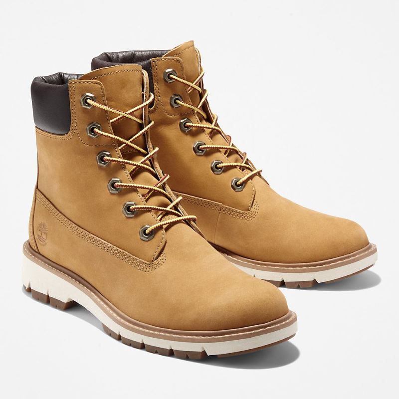 Timberland Lucia Way 6 Inch Boot for Women in Yellow